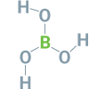 Bór (B) ionic formula image